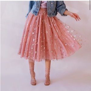 Lirika Matoshi Stars in Her Eyes Skirt Size Medium